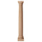 a large architecturally accurate fluted roman doric wood fireplace mantel column 