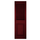 Standard Louver / Panel Combination Shutters - [Architectural Collection] - Brockwell Incorporated 