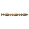 5/16"(H) x 3/16"(Relief) - Stainable Linear Moulding - Italian Bead & Barrel Design - [Compo Material] - ColumnsDirect.com