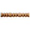 3/16"(H) x 3/16"(Relief) - Stainable Linear Moulding - Roman Bead & Barrel Design - [Compo Material] - ColumnsDirect.com