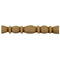 3/8"(H) x 1/4"(Relief) - Linear Moulding - Interior Roman Bead & Barrel Style - [Compo Material] - ColumnsDirect.com