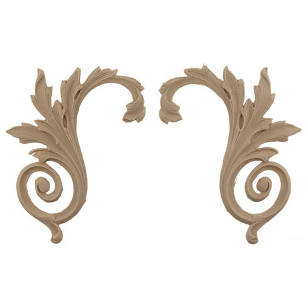 Decorative Compo Scroll Leaf Designs - LFS-F2676-CP-2 - ColumnsDirect.com