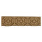 3/4"(H) x 1/8"(Relief) - Italian Rosette Linear Molding Design - [Compo Material]-Brockwell Incorporated