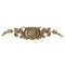 13"(W) x 3"(H) x 3/8"(Relief) - Louis XV Cartouche Accent - [Compo Material] - Brockwell Incorporated