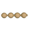 Brockwell Incorporated's 3/4"(H) x 5/16"(Relief) - Renaissance Stain-Grade Linear Bead Molding Style - [Compo Material]