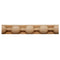 Brockwell Incorporated's 1/4"(H) x 1/8"(Relief) - Stain-Grade Renaissance Bead Linear Molding Style - [Compo Material]