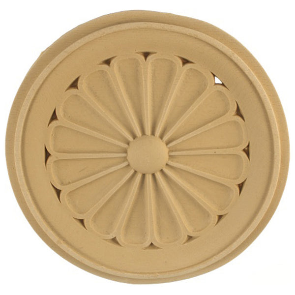 Circle Resin Rosettes for Fluted Casing - Item # RST-2625-CP-2 - ColumnsDirect.com