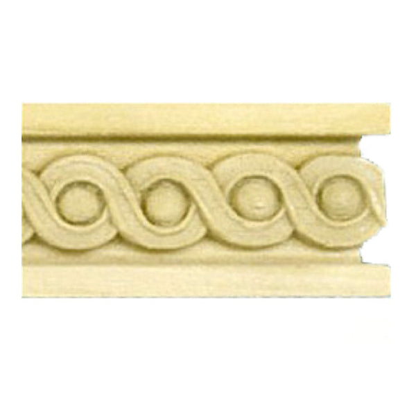 Buy 1"(H) x 5/16"(Proj.) - Running Coin Stain-Grade Onlay Panel Molding Design (Poplar) - [Wood Material] - Brockwell Incorporated