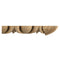 Historic 1"(H) x 3/4"(Relief) - Italian Egg & Dart Linear Molding Design - [Compo Material] = ColumnsDirect.com