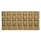 ColumnsDirect.com - 4-3/8"(H) x 5/16"(Relief) - Stain-Grade Linear Moulding - Louis XVI Fluted Design - [Compo Material]