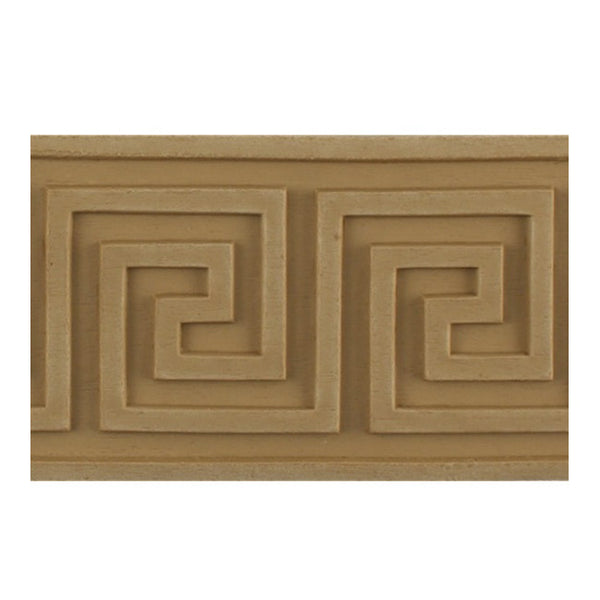 Where to Buy 2-5/8"(H) x 1/4"(Relief) - Stain-Grade Greek Key Linear Molding Design - [Compo Material]