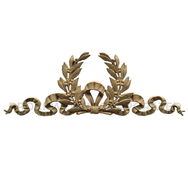 Classical Architectural Home Products - Ornate Resin Wreath Accent
