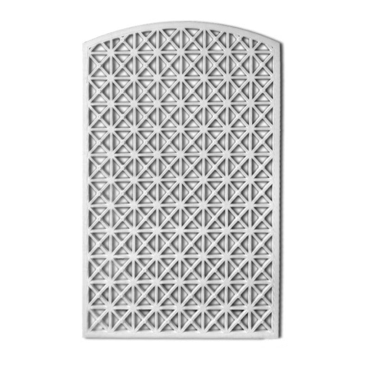 43-3/4" (W) x 68" (H) x 5/8" (Relief) - Classic Panel / Grille - (Open or Closed) - [Plaster Material]-Brockwell Incorporated