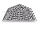 Vented Plaster Empire Style Grille or Ceiling Medallion from ColumnsDirect.com