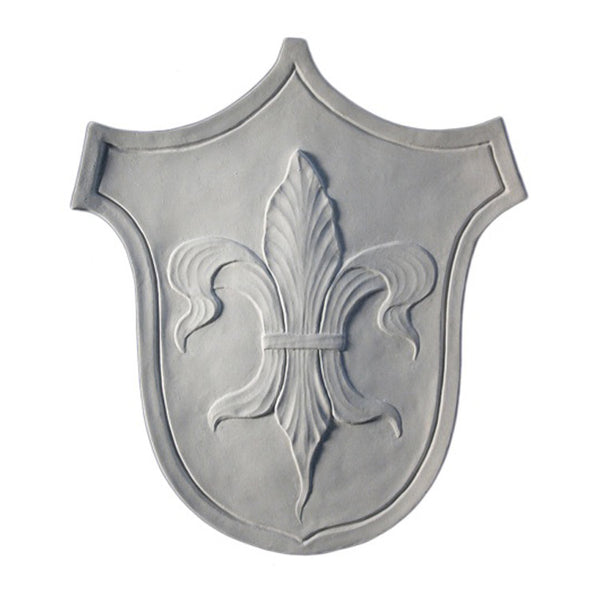 Purchase Decorative Plaster Shield Accents - Item # SHD-2453-PL-2 from Brockwell Incorporated