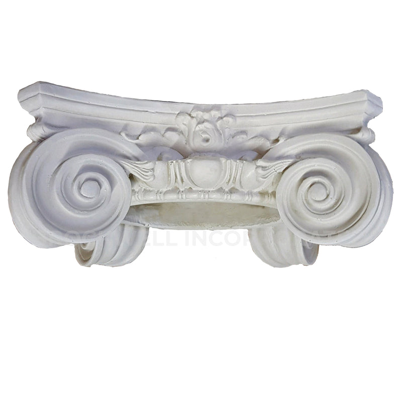 Round Scamozzi Column Capital Design Made from Plaster - Brockwell Incorporated