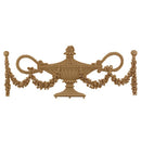 Urn Resin Appliques for Wood Fireplace Mantels - URN-F0714-CP-2 - Buy Online at ColumnsDirect.com