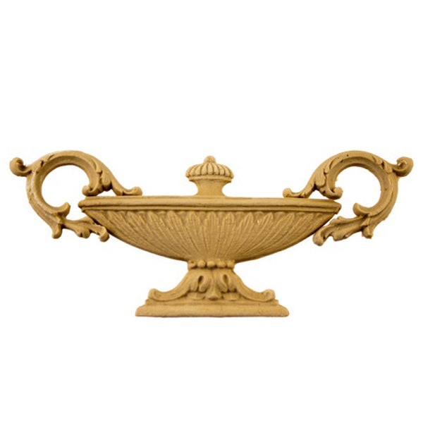 Urn Resin Appliques for Wood Fireplace Mantels - URN-F509-CP-2 - Buy Online at ColumnsDirect.com