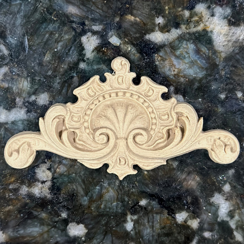 Central Shell Decorative Resin Cartouche from Brockwell Columns