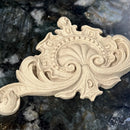 ColumnsDirect.com | Ornate Shell Cartouche - Resin Material
