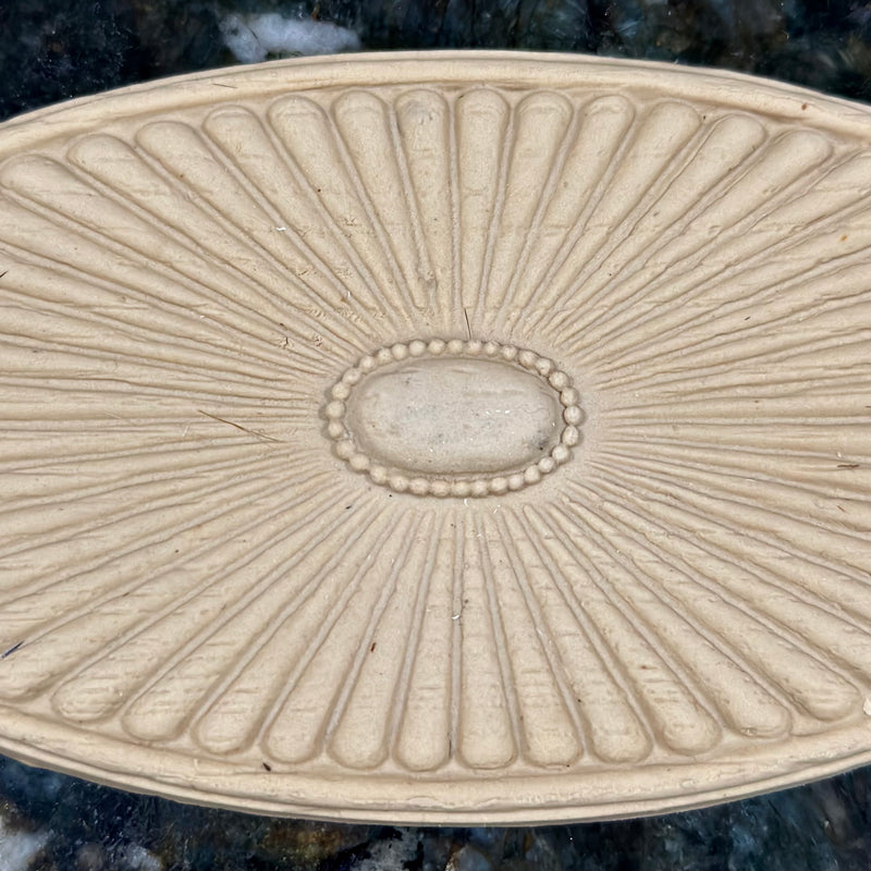 ColumnsDirect.com | Brockwell's Oval Colonial Style Resin Rosette Design