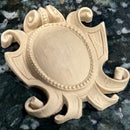 ColumnsDirect.com | Decorative German Renaissance Shield Applique Design