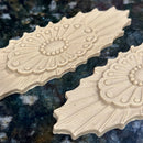 ColumnsDirect.com | Resin decorative oval rosette from Brockwell Columns