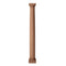 a 4 inch diameter by 3 feet high small plain roman doric wood fireplace column