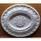 33-1/8" (W) x 28" (H) x 1-5/8" (Relief) - Italian Oval Ceiling Medallion - [Plaster Material] - Brockwell Incorporated 