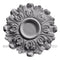 Decorative acanthus style plaster dining room ceiling medallion by Brockwell Incorporated