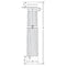 Drawing - Column Design #BR-105 - Fluted, Round, Tapered Fiberglass Composite Column