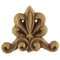 Brockwell's 1-3/16"(W) x 1"(H) x 3/16"(Relief) - Interior Applique - Empire Palmette Style - [Compo Material]- - ColumnsDirect.com