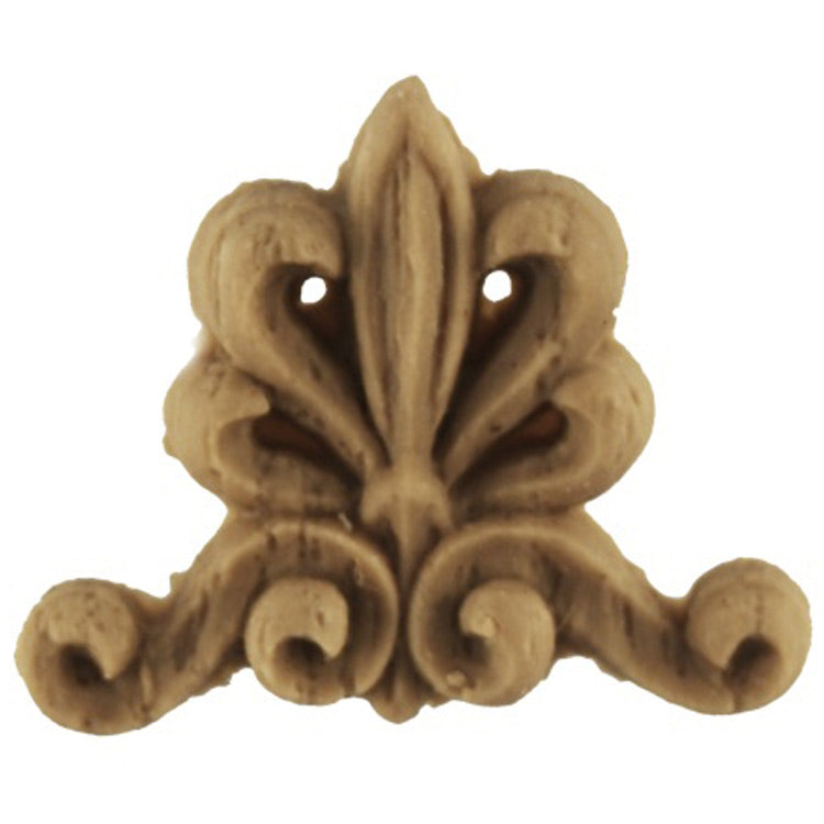 Brockwell's 1-3/16"(W) x 1"(H) x 3/16"(Relief) - Interior Applique - Empire Palmette Style - [Compo Material]- - ColumnsDirect.com