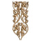 Brockwell's 6-3/4"(W) x 16"(H) x 1/4"(Relief) - Stainable Applique - Gothic Vine Design - [Compo Material]- - ColumnsDirect.com