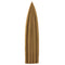Brockwell's 2-1/8"(W) x 9-1/4"(H) x 5/8"(Relief) - Stainable Applique - Greek Palm Leaf - [Compo Material]- - ColumnsDirect.com