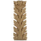 Brockwell's 3-3/4"(W) x 10"(H) x 1-3/8"(Relief) - Stainable Applique - Empire Acanthus Leaf - [Compo Material]- - ColumnsDirect.com