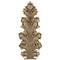 Brockwell's 5-1/8"(W) x 12"(H) x 1/2"(Relief) - Stainable Applique - Gothic Acanthus Leaf - [Compo Material]- - ColumnsDirect.com