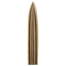 Brockwell's 1-5/8"(W) x 9"(H) x 1/2"(Relief) - Greek Palm Leaf - Ornate Applique - [Compo Material]- - ColumnsDirect.com