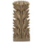 Brockwell's 2-1/2"(W) x 5-3/8"(H) x 1-1/4"(Relief) - Ornate Applique - Roman Acanthus Leaf - [Compo Material]- - ColumnsDirect.com