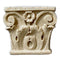 Brockwell's 2-3/8"(W) x 2-1/8"(H) - Miniature Acanthus Pilaster Accent - [Compo Material]- - ColumnsDirect.com