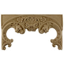Brockwell's 12-3/4"(W) x 7-3/4"(H) x 7/8"(Relief) - Ornate Applique - Spanish Arch Design - [Compo Material]- - ColumnsDirect.com