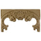 Brockwell's 12-3/4"(W) x 7-3/4"(H) x 7/8"(Relief) - Ornate Applique - Spanish Arch Design - [Compo Material]- - ColumnsDirect.com