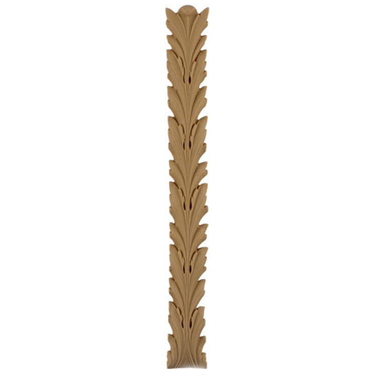 Brockwell's 1-1/8"(W) x 9-1/4"(H) - Deco Accent - Acanthus Leaf Design - [Compo Material]- - ColumnsDirect.com