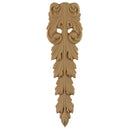 Brockwell's 2-1/4"(W) x 7-1/2"(H) - Deco Accent - Acanthus Leaf Design - [Compo Material]- - ColumnsDirect.com