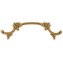 Brockwell's 8-3/4"(W) x 3"(H) - Interior Stainable Accent - Scrolls w/ Flowers - [Compo Material]- - ColumnsDirect.com