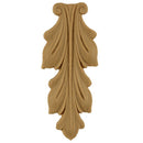 Brockwell's 1-1/4"(W) x 2-3/4"(H) - Interior Stainable Accent - Acanthus Leaf - [Compo Material]- - ColumnsDirect.com