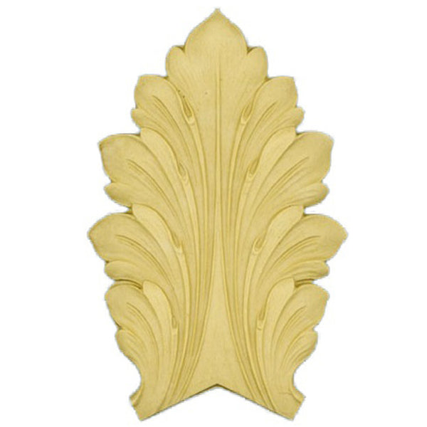 Brockwell's 4"(W) - Interior Stain-Grade Accent - Acanthus Leaf Design - [Compo Material]- - ColumnsDirect.com
