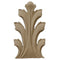 Brockwell's 3"(W) x 5-1/4"(H) - Interior Stain-Grade Accent - Acanthus Leaf - [Compo Material]- - ColumnsDirect.com