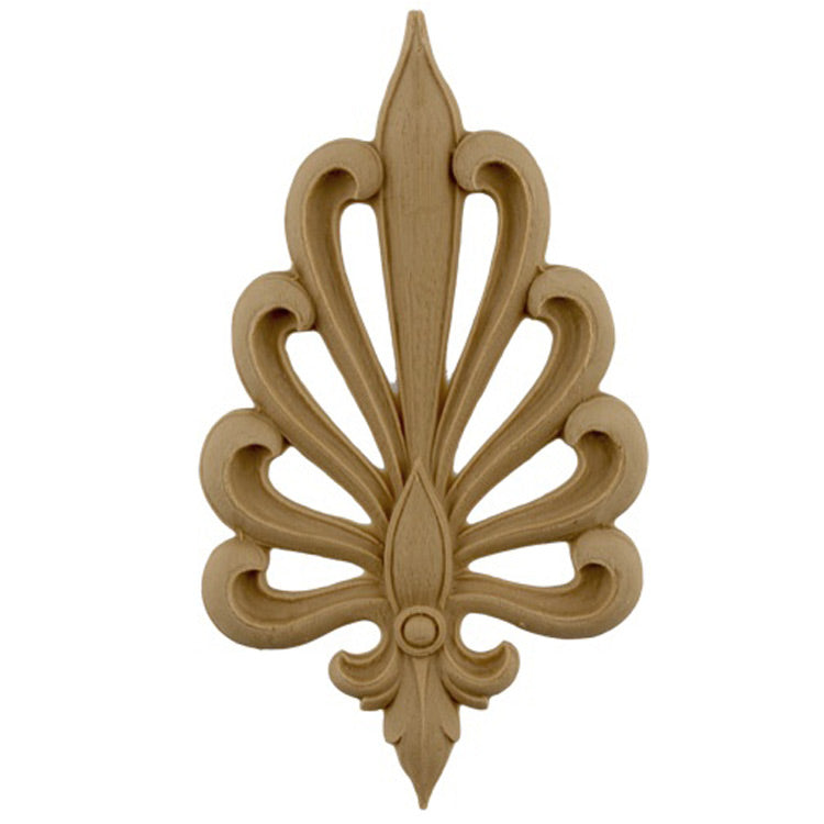 Brockwell's 3-1/8"(W) x 5-5/8"(H) - Interior Applique - Specialty Palmette Accent - [Compo Material]- - ColumnsDirect.com