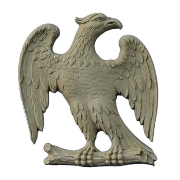 2-5/8"(W) x 2-3/4"(H) x 3/16"(Relief) - American Eagle Design - [Compo Material] - Brockwell Incorporated
